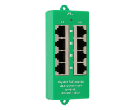 ExtraLink 4 Portowy Gigabit PoE Injector Aktywny, 4 porty Gigabit 802. - 1541537 - zdjęcie 2